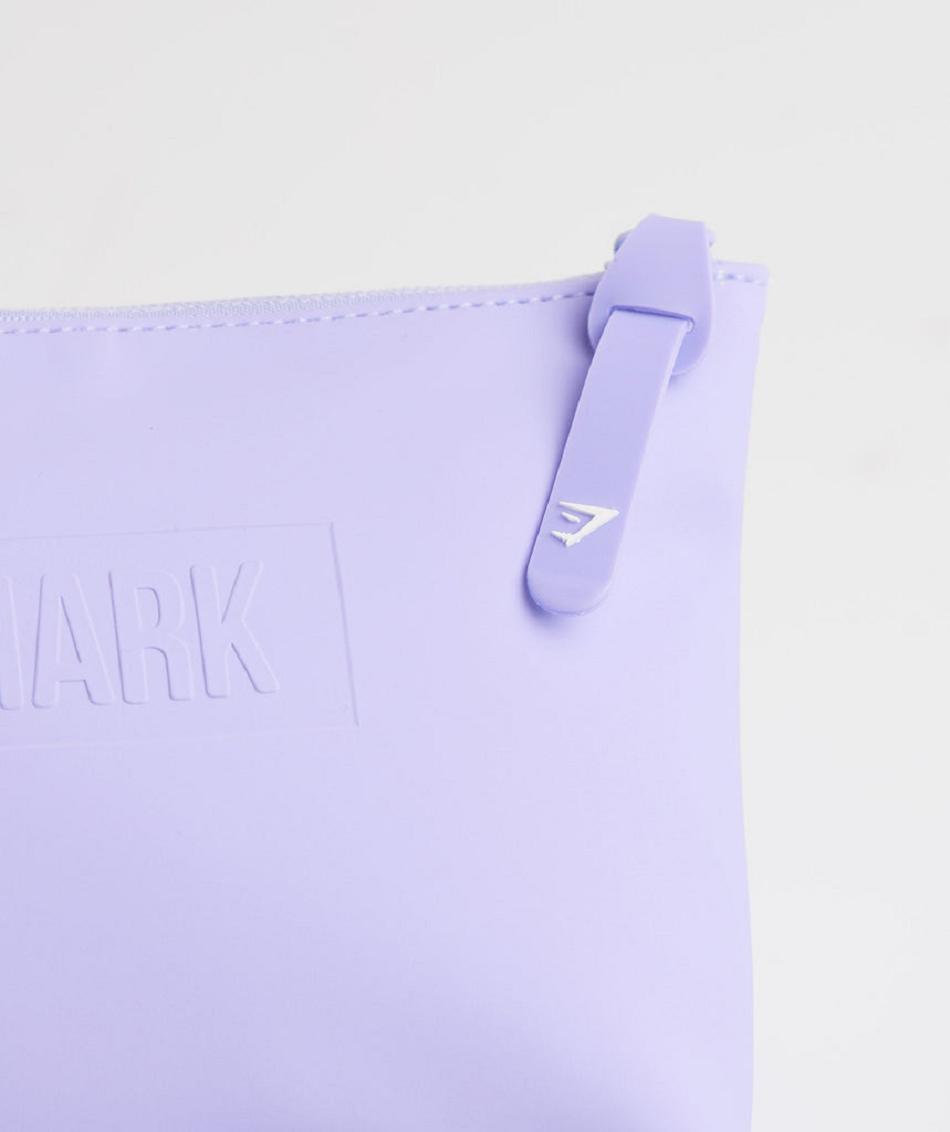 Gymshark Everyday Zip Pouch Ženske Torbe Ljubičaste | HR 4268KOR